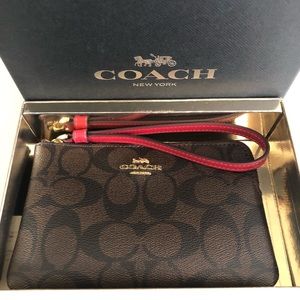Authentic Coach Wristlet